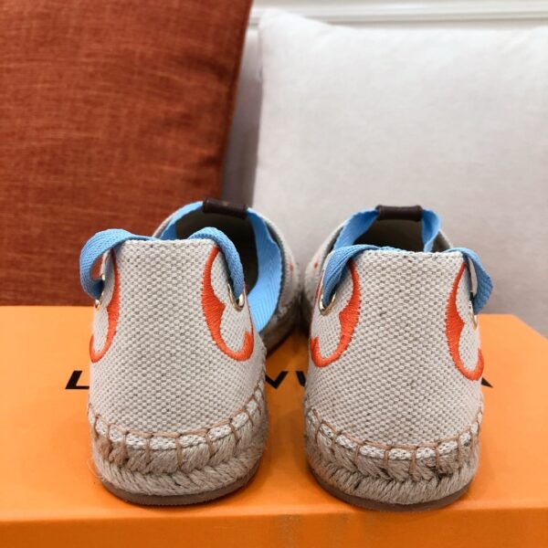 Louis Vuitton Women's Starboard Flat Espadrille Orange For Women LV
