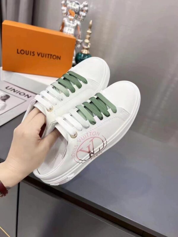 Louis Vuitton Women's Time Out Open-Back Sneaker Green For Women LV 1AA1CZ