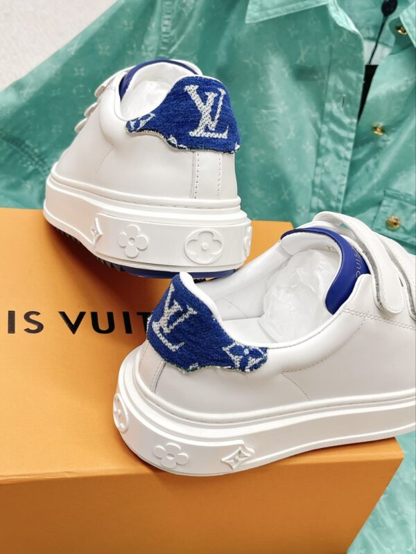 Louis Vuitton Women's Time Out Sneaker Blue For Women LV 1AADQ0