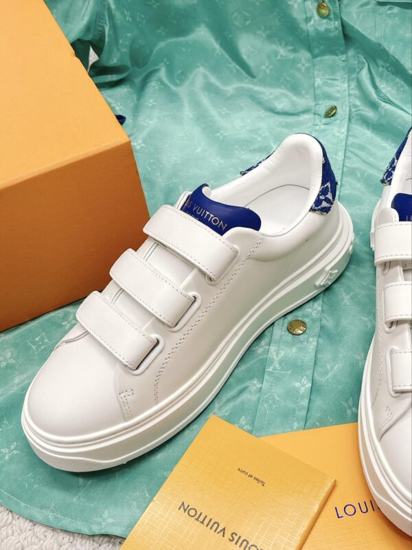 Louis Vuitton Women's Time Out Sneaker Blue For Women LV 1AADQ0