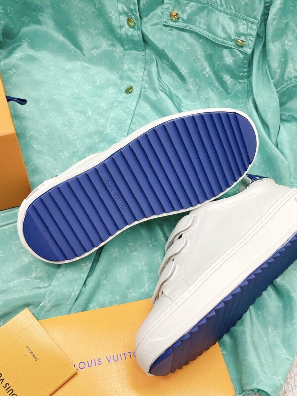 Louis Vuitton Women's Time Out Sneaker Blue For Women LV 1AADQ0