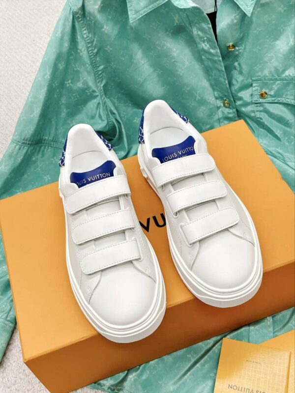 Louis Vuitton Women's Time Out Sneaker Blue For Women LV 1AADQ0