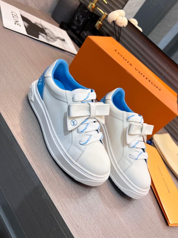 Louis Vuitton Women's Time Out Sneaker Blue For Women LV