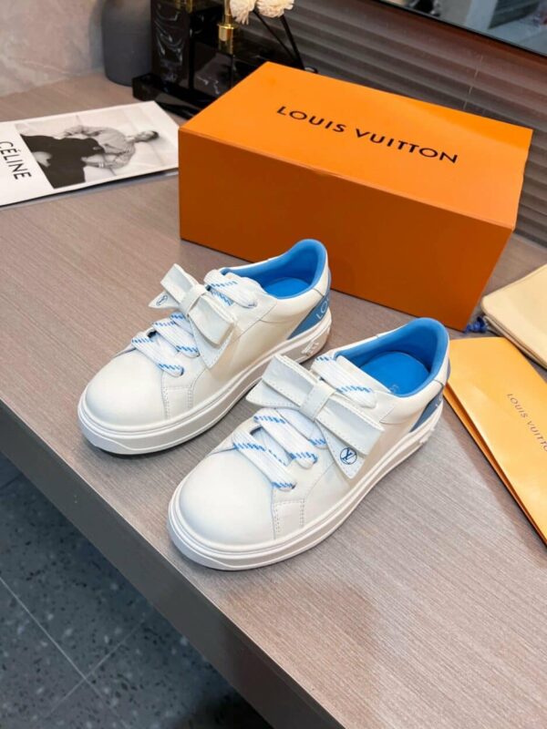 Louis Vuitton Women's Time Out Sneaker Blue For Women LV
