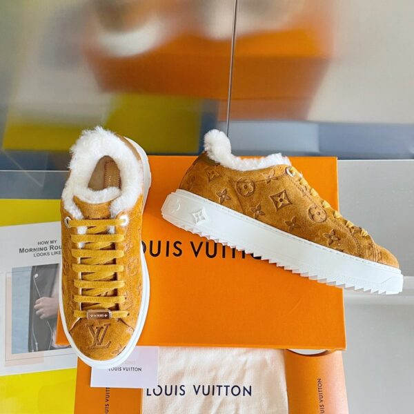 Louis Vuitton Women's Time Out Sneaker Brown For Women LV