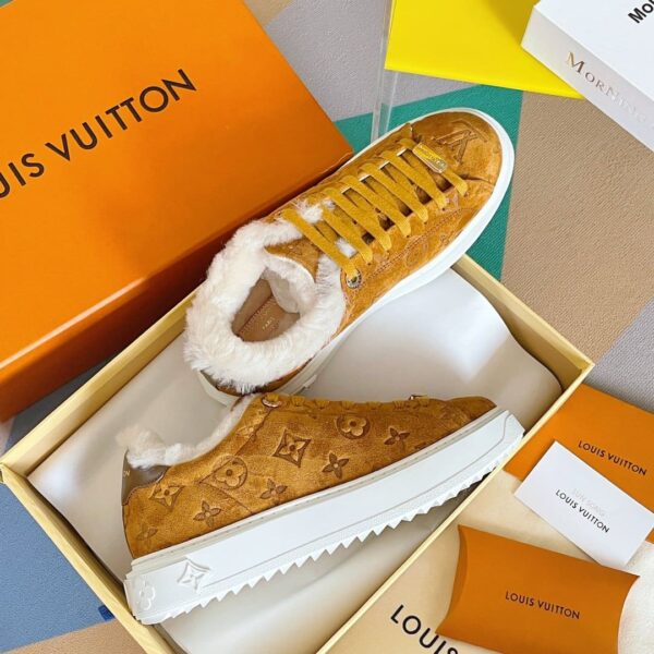 Louis Vuitton Women's Time Out Sneaker Brown For Women LV