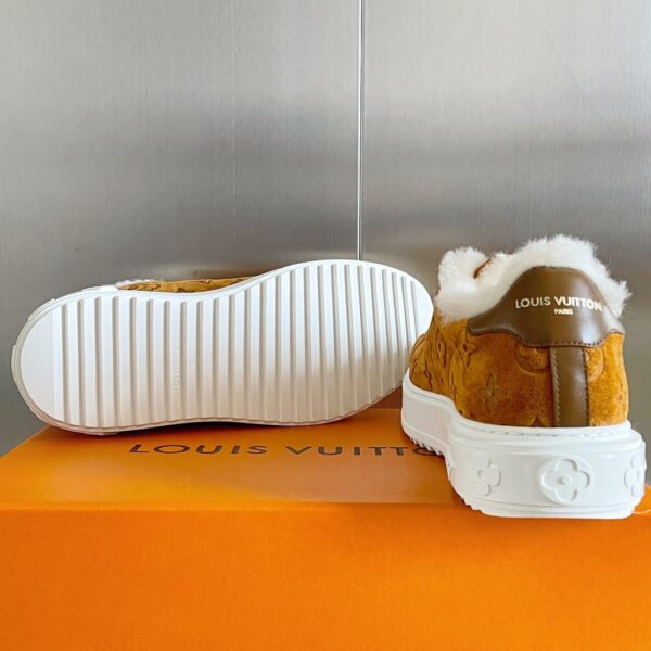 Louis Vuitton Women's Time Out Sneaker Brown For Women LV