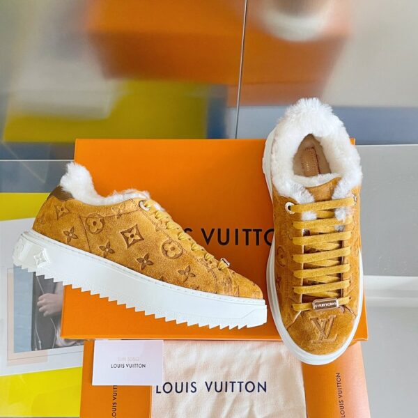 Louis Vuitton Women's Time Out Sneaker Brown For Women LV