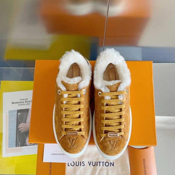Louis Vuitton Women's Time Out Sneaker Brown For Women LV