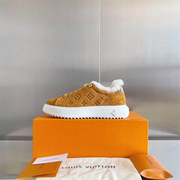 Louis Vuitton Women's Time Out Sneaker Brown For Women LV