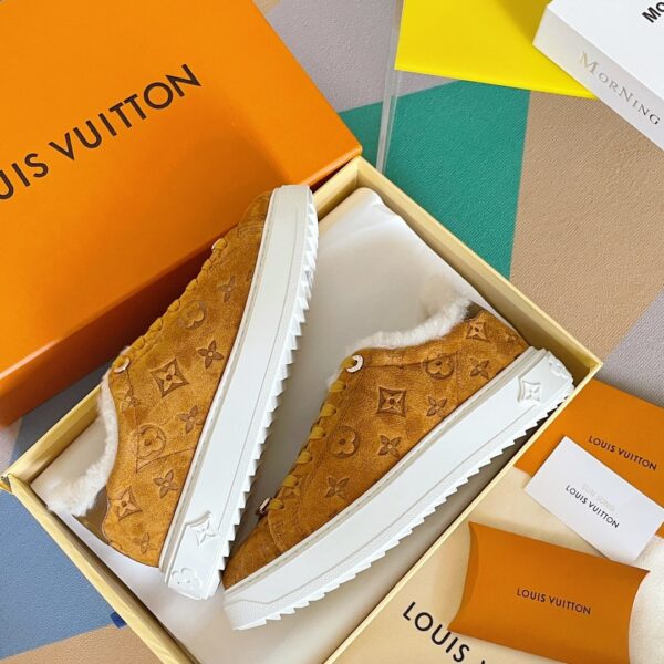 Louis Vuitton Women's Time Out Sneaker Brown For Women LV