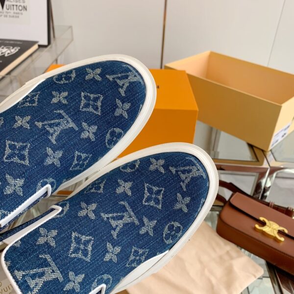 Louis Vuitton Women's Trocadero Slip On Blue For Women LV