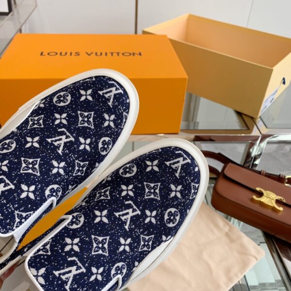 Louis Vuitton Women's Trocadero Slip On Dark Blue For Women LV