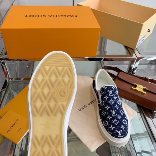 Louis Vuitton Women's Trocadero Slip On Dark Blue For Women LV
