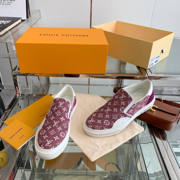 Louis Vuitton Women's Trocadero Slip On Red For Women LV