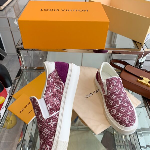 Louis Vuitton Women's Trocadero Slip On Red For Women LV