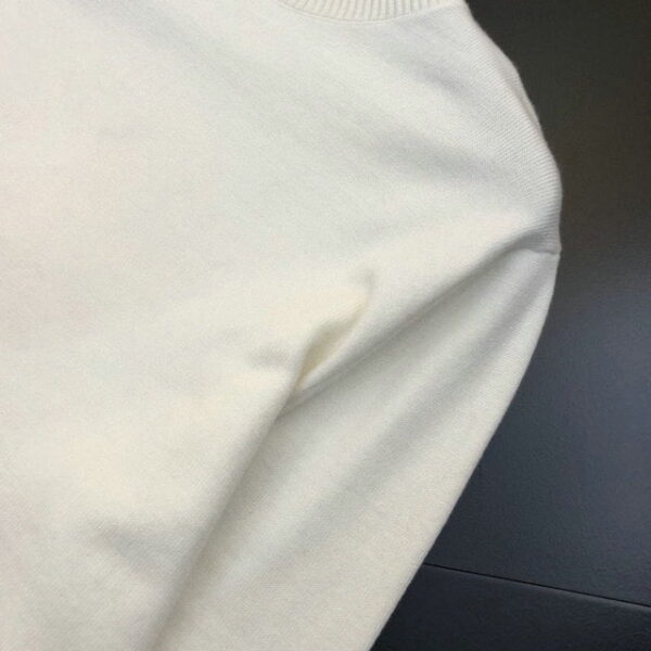 Louis Vuitton Wool Sweater Pullover With Rabbit White For Men