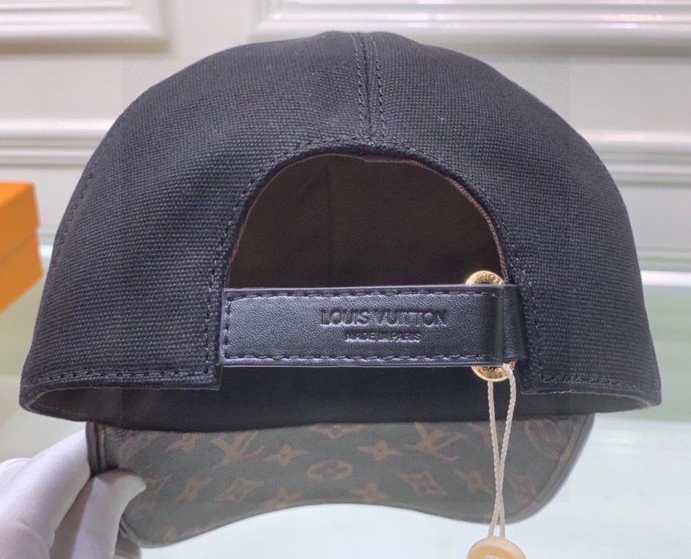 Louis Vuitton x Supreme LV Get Ready Cap Black/Brown LV Cap