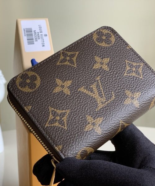 1:1 Replica Louis Vuitton Zippy Coin Purse In Monogram Canvas For Women, Women's Wallet 11cm LV M60067