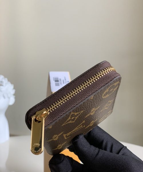 1:1 Replica Louis Vuitton Zippy Coin Purse In Monogram Canvas For Women, Women's Wallet 11cm LV M60067