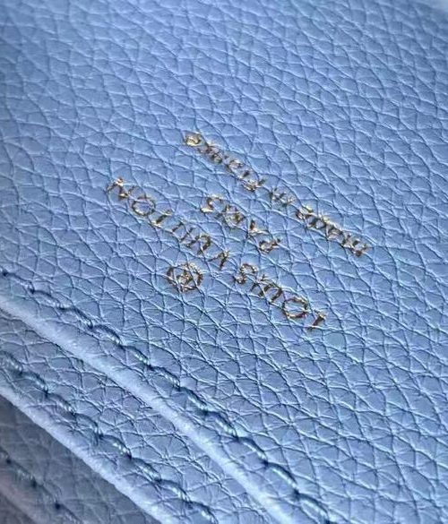 1:1 Replica Louis Vuitton Zippy Coin Purse Monogram Empreinte By The Pool For Summer Blue, Women's Wallet 11cm LV M80408