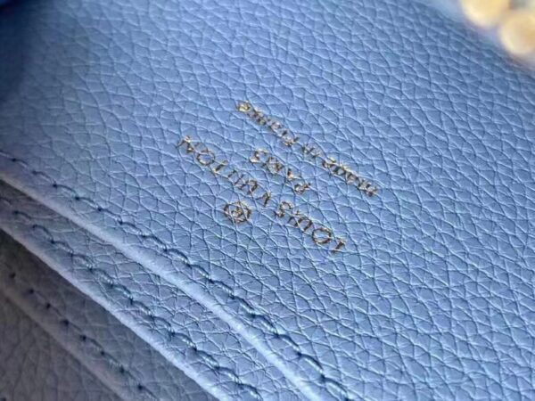 Louis Vuitton Zippy Coin Purse Monogram Empreinte By The Pool For Summer Blue, Women's Wallet 11cm LV M80408