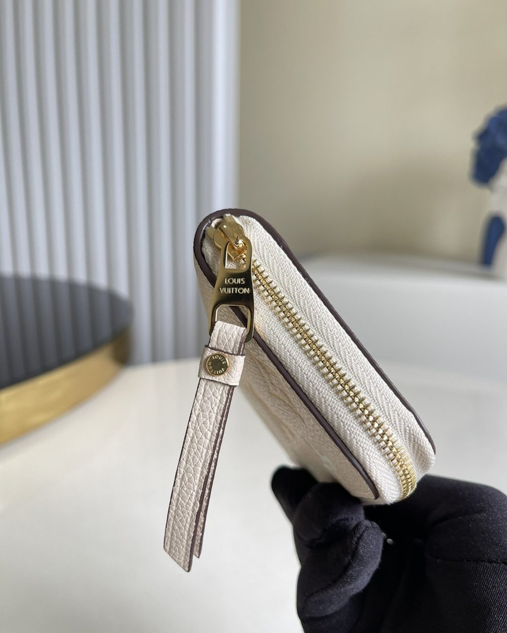 1:1 Replica Louis Vuitton Zippy Coin Purse Monogram Empreinte For Women, Women's Wallet 4.3in/11cm LV