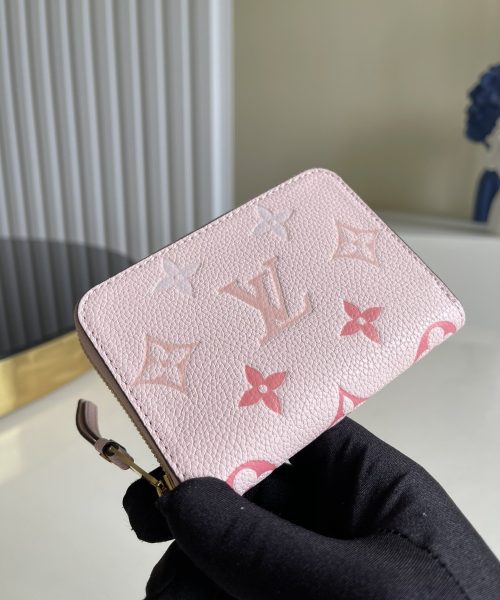 1:1 Replica Louis Vuitton Zippy Coin Purse Monogram Empreinte For Women, Women's Wallet 4.3in/11cm LV