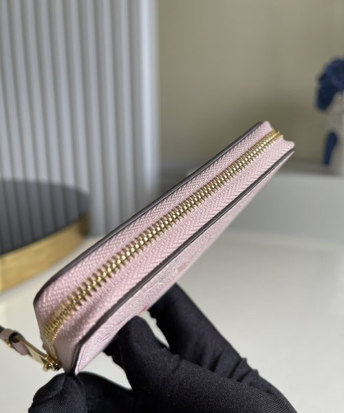 1:1 Replica Louis Vuitton Zippy Coin Purse Monogram Empreinte For Women, Women's Wallet 4.3in/11cm LV