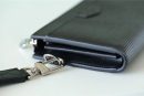 1:1 Replica Louis Vuitton Zippy Dragonne Epi Black For Women, Women's Wallets 4.3in/11cm LV M81325