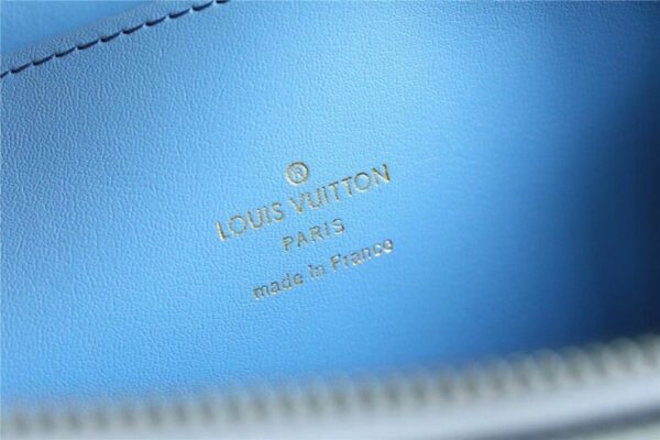 Louis Vuitton Zippy Wallet Mahina Gradient Blue For Women, Women's Wallets 7.7in/19.5cm LV M80494 