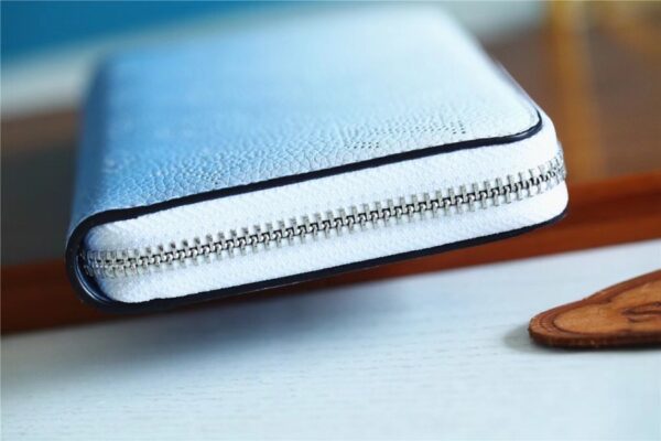 Louis Vuitton Zippy Wallet Mahina Gradient Blue For Women, Women's Wallets 7.7in/19.5cm LV M80494 