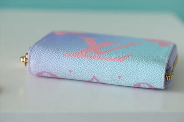 Louis Vuitton Zippy Wallet Monogram Canvas Sunrise Pastel For Women, Women's Wallets 4.3in/11cm LV M81388