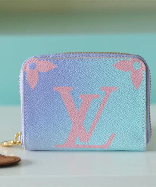Louis Vuitton Zippy Wallet Monogram Canvas Sunrise Pastel For Women, Women's Wallets 4.3in/11cm LV M81388