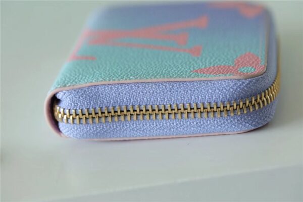Louis Vuitton Zippy Wallet Monogram Canvas Sunrise Pastel For Women, Women's Wallets 4.3in/11cm LV M81388