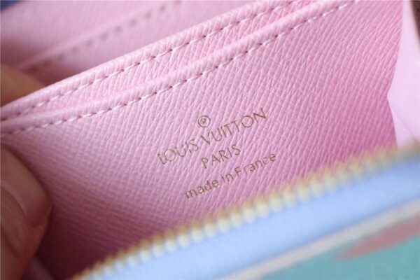 Louis Vuitton Zippy Wallet Monogram Canvas Sunrise Pastel For Women, Women's Wallets 4.3in/11cm LV M81388