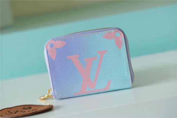 Louis Vuitton Zippy Wallet Monogram Canvas Sunrise Pastel For Women, Women's Wallets 4.3in/11cm LV M81388