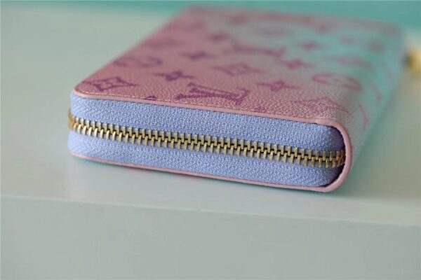 Louis Vuitton Zippy Wallet Monogram Canvas Sunrise Pastel For Women, Women's Wallets 7.7n/19.5cm LV M81340