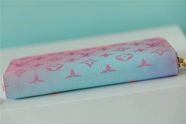 Louis Vuitton Zippy Wallet Monogram Canvas Sunrise Pastel For Women, Women's Wallets 7.7n/19.5cm LV M81340