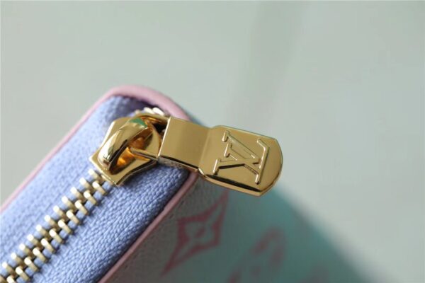 Louis Vuitton Zippy Wallet Monogram Canvas Sunrise Pastel For Women, Women's Wallets 7.7n/19.5cm LV M81340
