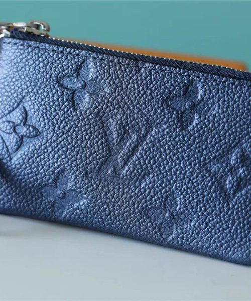 1:1 Replica Louis Vuitton Zippy Wallet Monogram Empreinte Black For Women, Women's Wallets 7.9in/20cm LV 