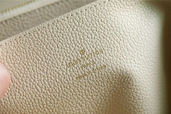 Louis Vuitton Zippy Wallet Monogram Empreinte By The Pool Cream For Women, Women's Wallets 7.7in/19.5cm LV M80402