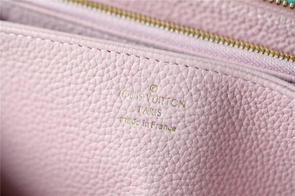 Louis Vuitton Zippy Wallet Monogram Empreinte Pink /White For Women, Women's Wallets 7.7in/19.5cm LV