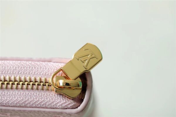 Louis Vuitton Zippy Wallet Monogram Empreinte Pink /White For Women, Women's Wallets 7.7in/19.5cm LV
