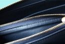 1:1 Replica Louis Vuitton Zippy Wallet Monogram Jacquard Denim Navy Blue For Women, Women's Wallets 7.7in/19.5cm LV 