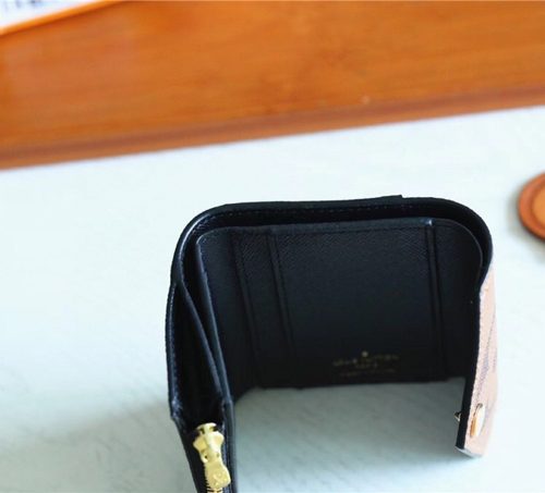 1:1 Replica Louis Vuitton Zoe Wallet Monogram and Monogram Reverse Canvas For Women, Women's Wallets 3.7in/9.5cm LV M80725