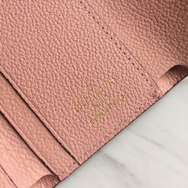 Louis Vuitton Zoe Wallet Tourterelle Pink For Women, Women's Wallet 3.7in/9.5cm LV