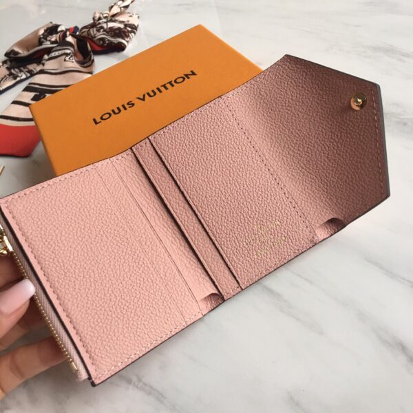 Louis Vuitton Zoe Wallet Tourterelle Pink For Women, Women's Wallet 3.7in/9.5cm LV