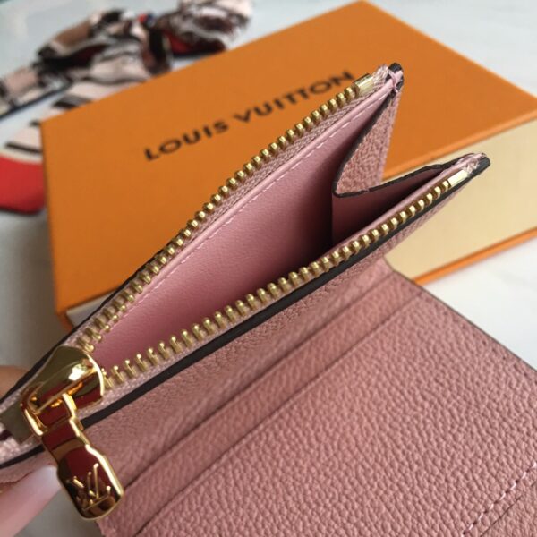 Louis Vuitton Zoe Wallet Tourterelle Pink For Women, Women's Wallet 3.7in/9.5cm LV