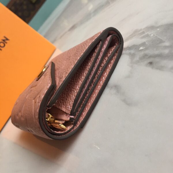 Louis Vuitton Zoe Wallet Tourterelle Pink For Women, Women's Wallet 3.7in/9.5cm LV